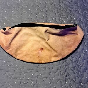 Hairy Beer Belly Fanny Pack Pocket Travel Novelty Waist Bag